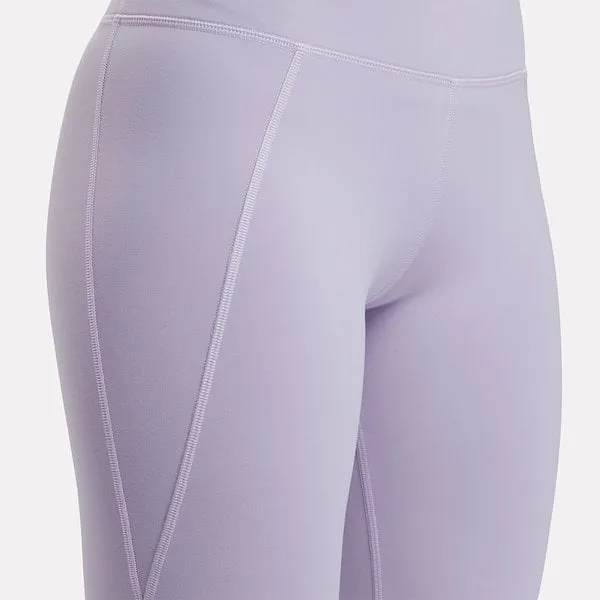 REEBOK WOMEN'S LUX HIGH RISE PURPLE TIGHT LEGGINGS