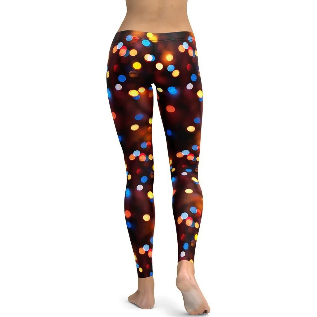 Reindeers in Love Christmas Leggings