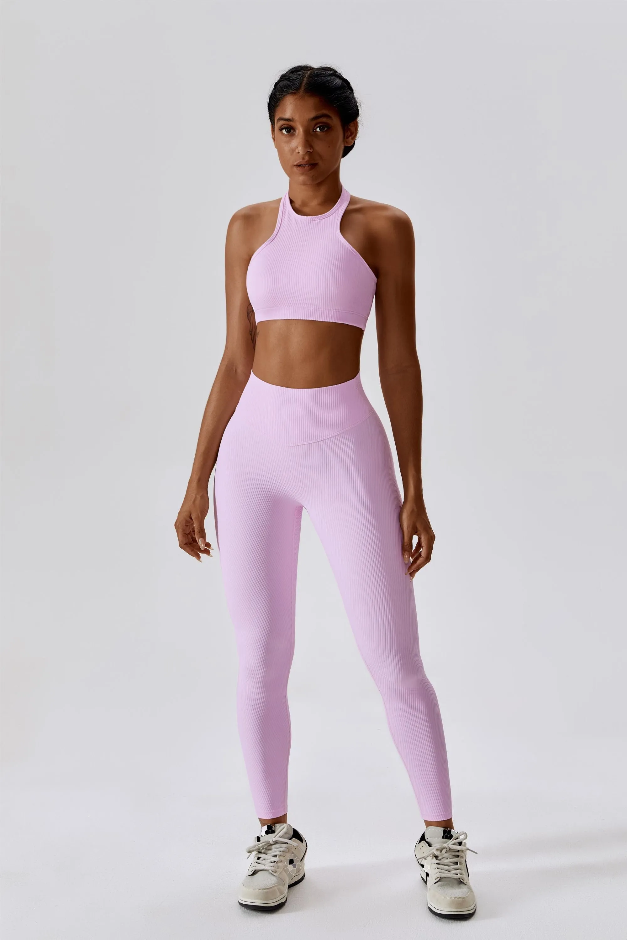 Ribbed Scrunch Butt Leggings
