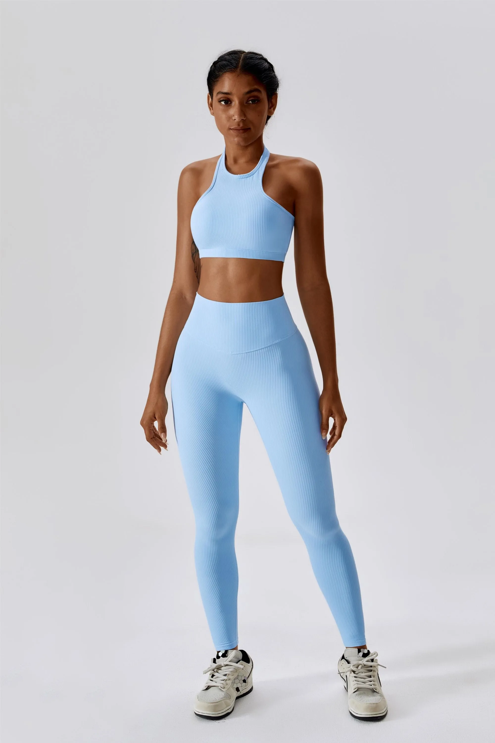 Ribbed Scrunch Butt Leggings