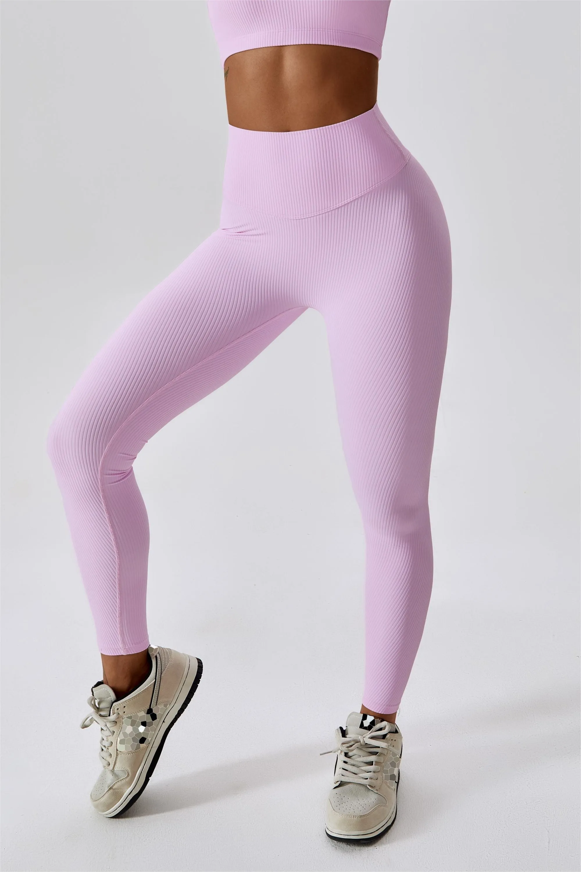 Ribbed Scrunch Butt Leggings