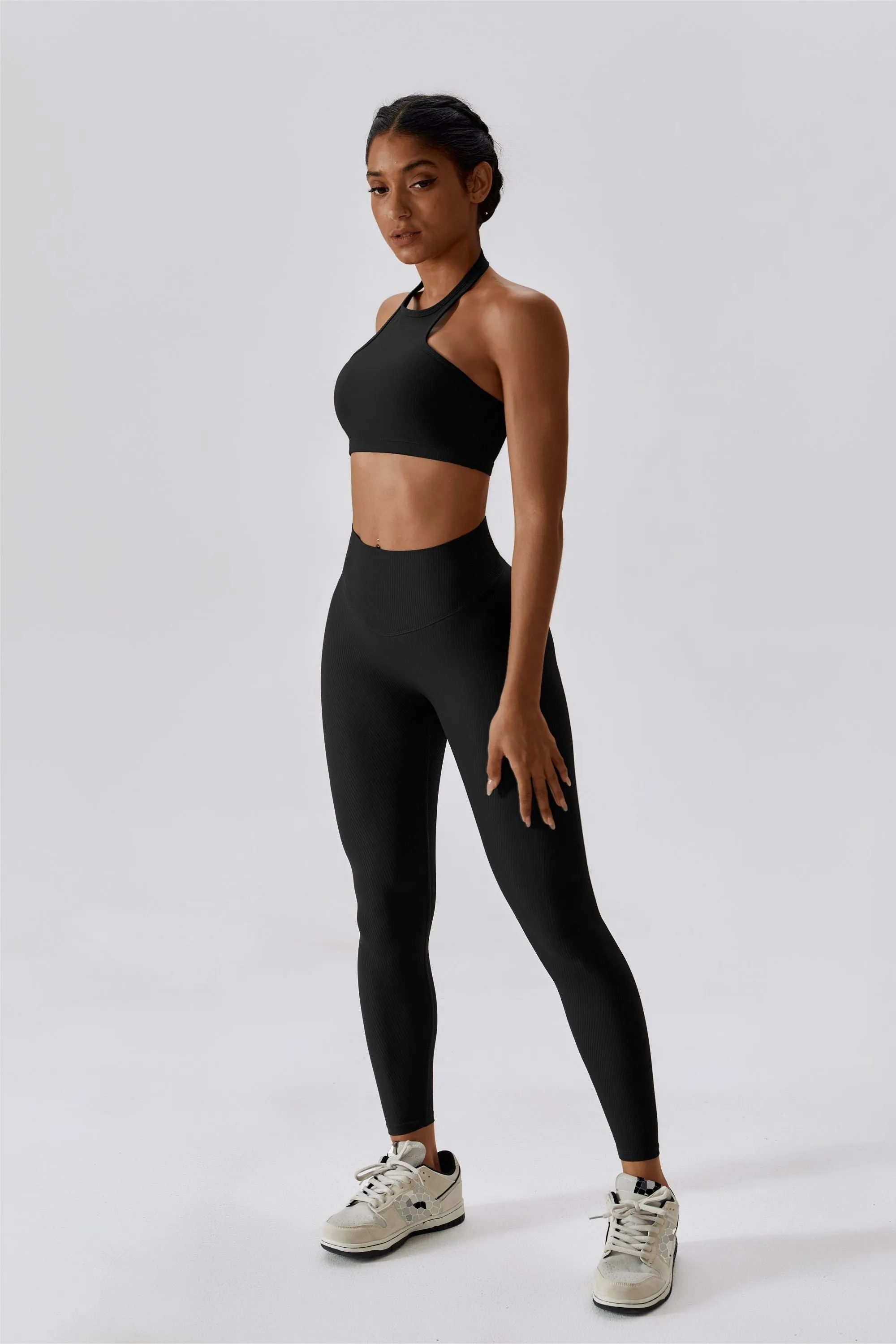 Ribbed Scrunch Butt Leggings