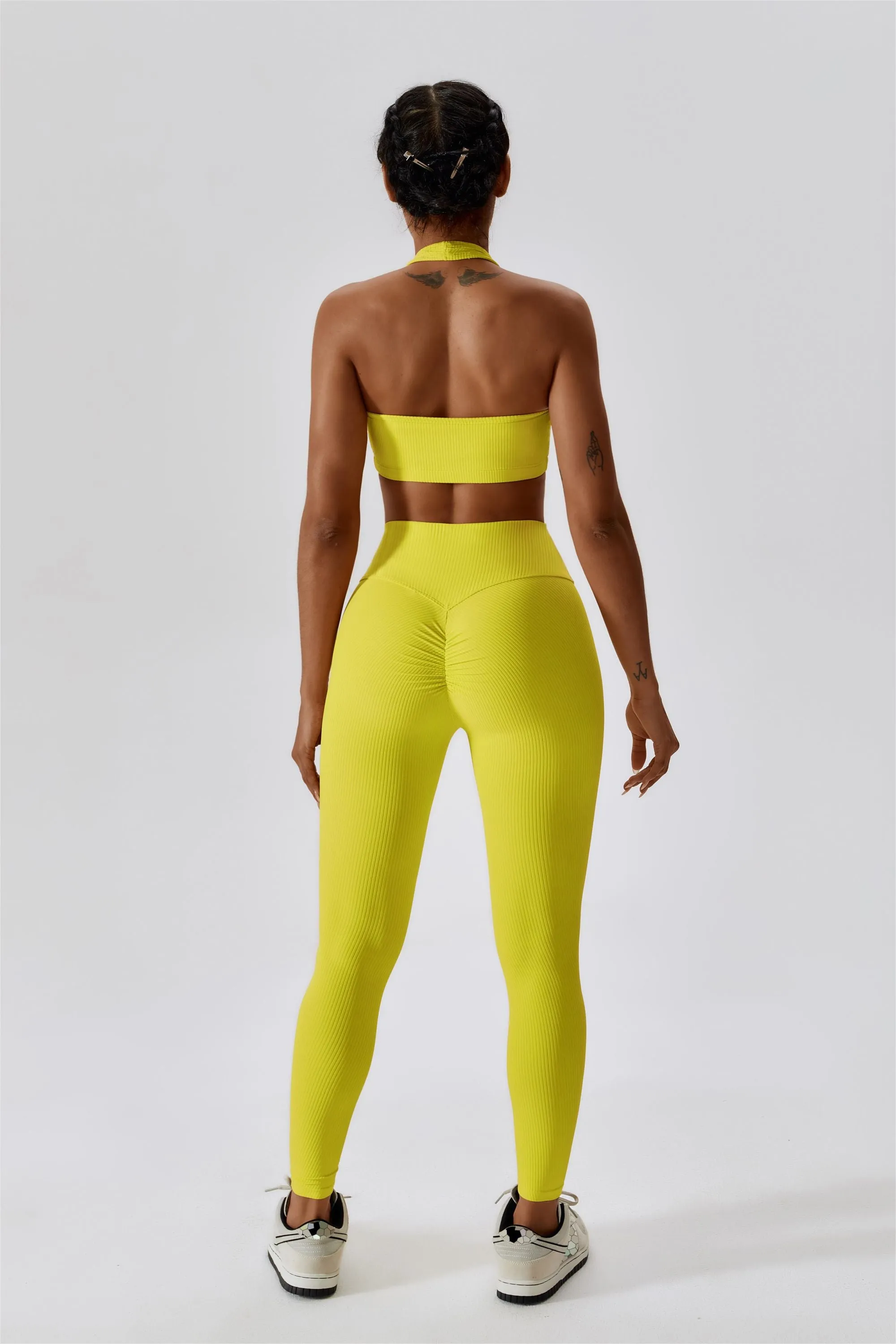Ribbed Scrunch Butt Leggings