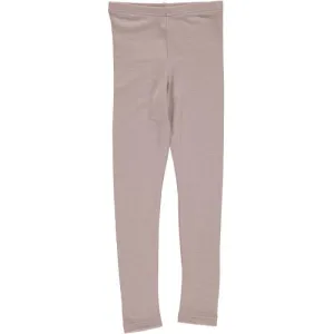 Rose Wood Merino Wool Leggings