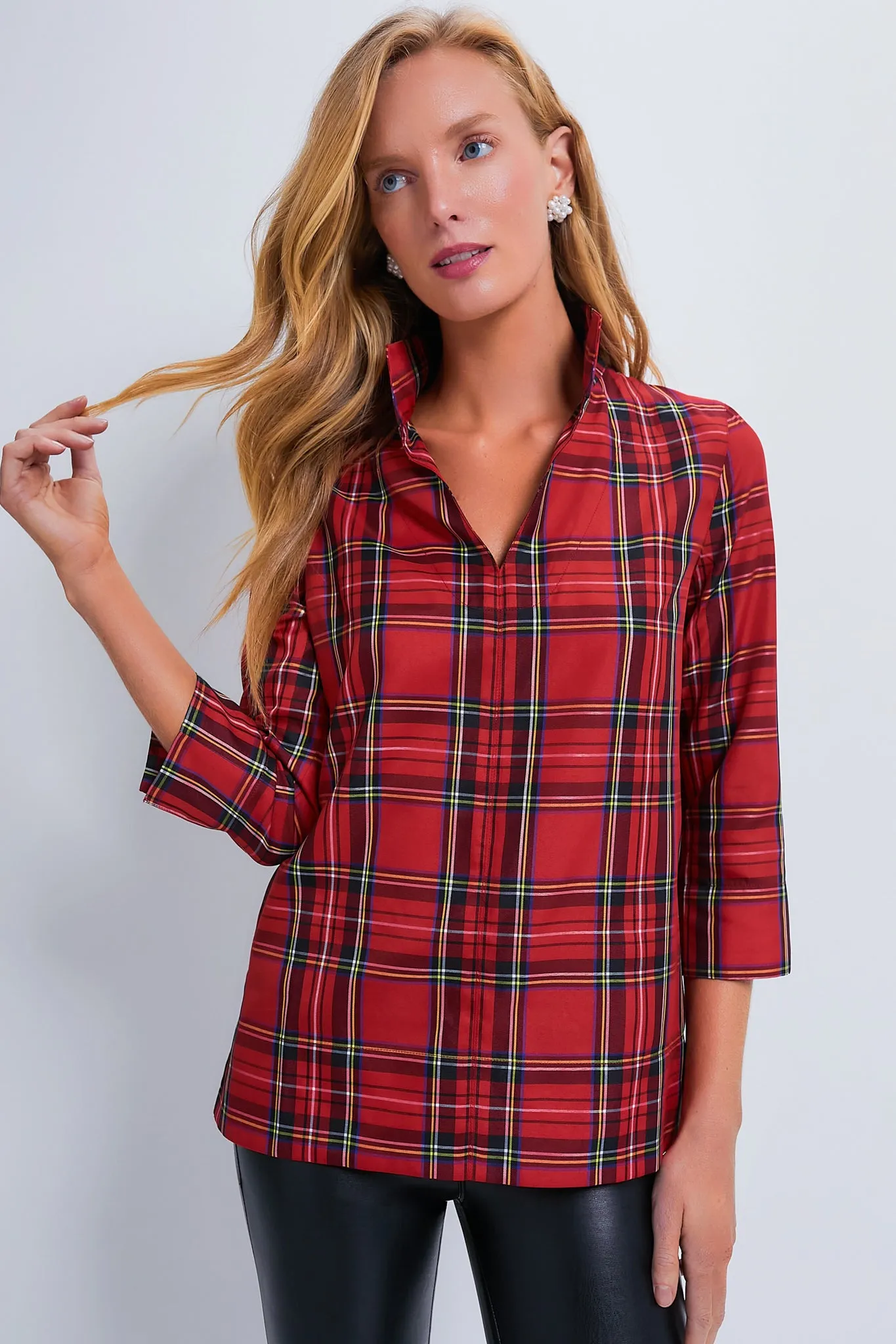Royal Stewart Tartan Margot Top