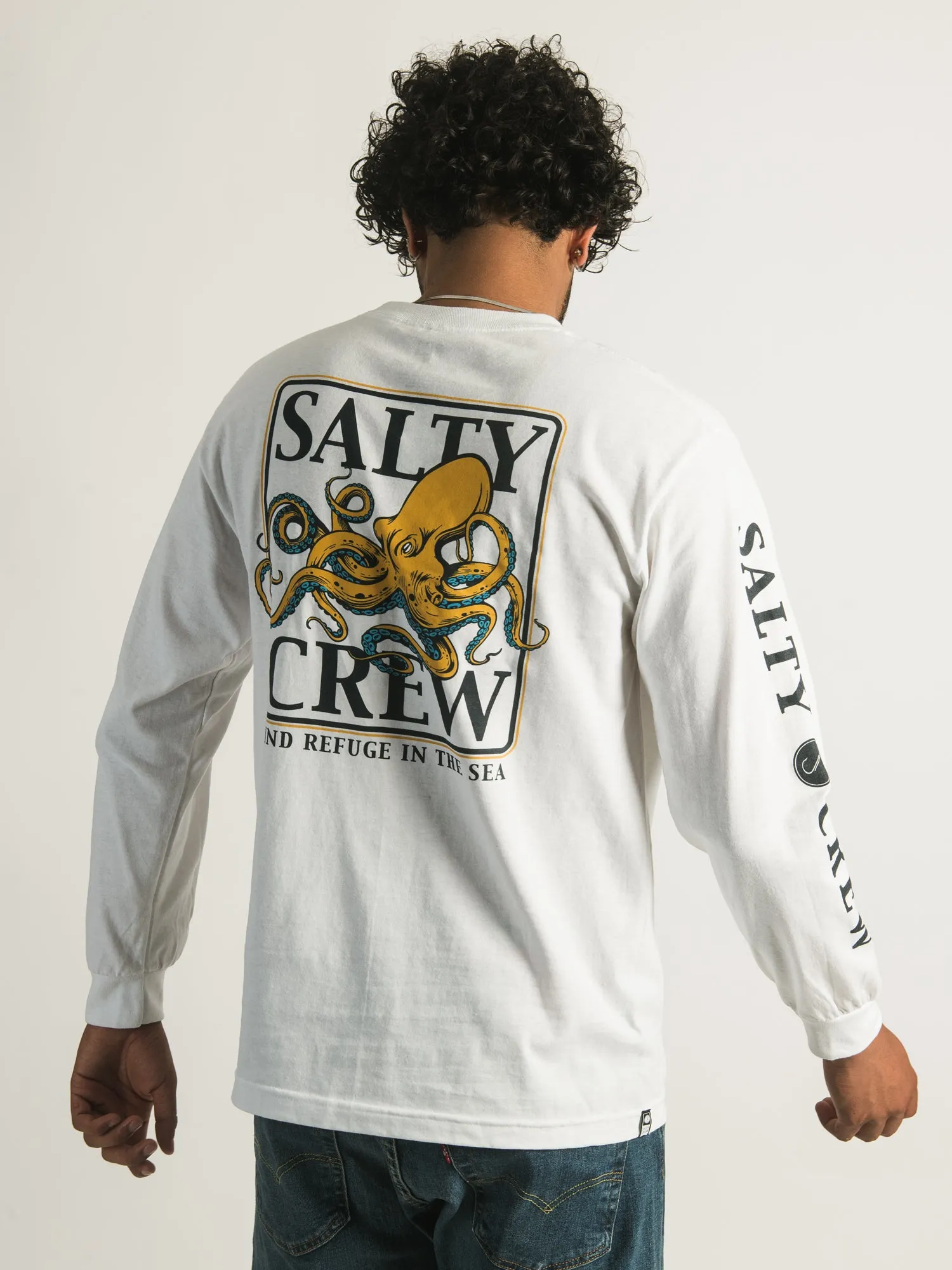 SALTY CREW INK SLINGER STANDARD LONG SLEEVE TEE - CLEARANCE