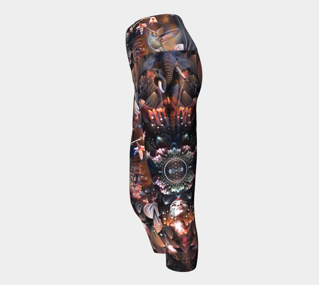 Sanctuary || Yoga Capris || by Cosmic Shiva