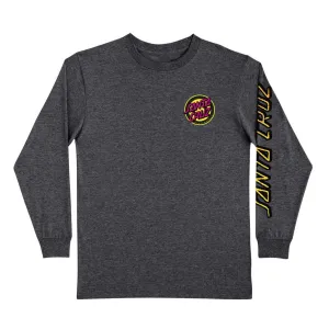 Santa Cruz Roskopp Break L/S T-shirt - Dark Heather