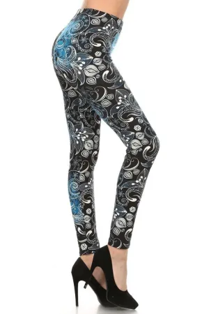Sea Lily Design Leggings