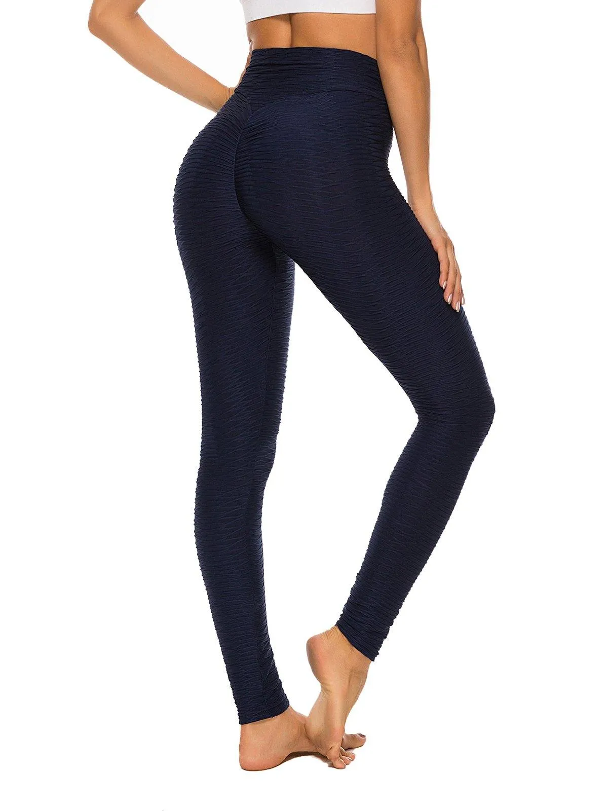 SEASUM Spanx Leggings High Waisted Scrunch Butt Yoga Pants