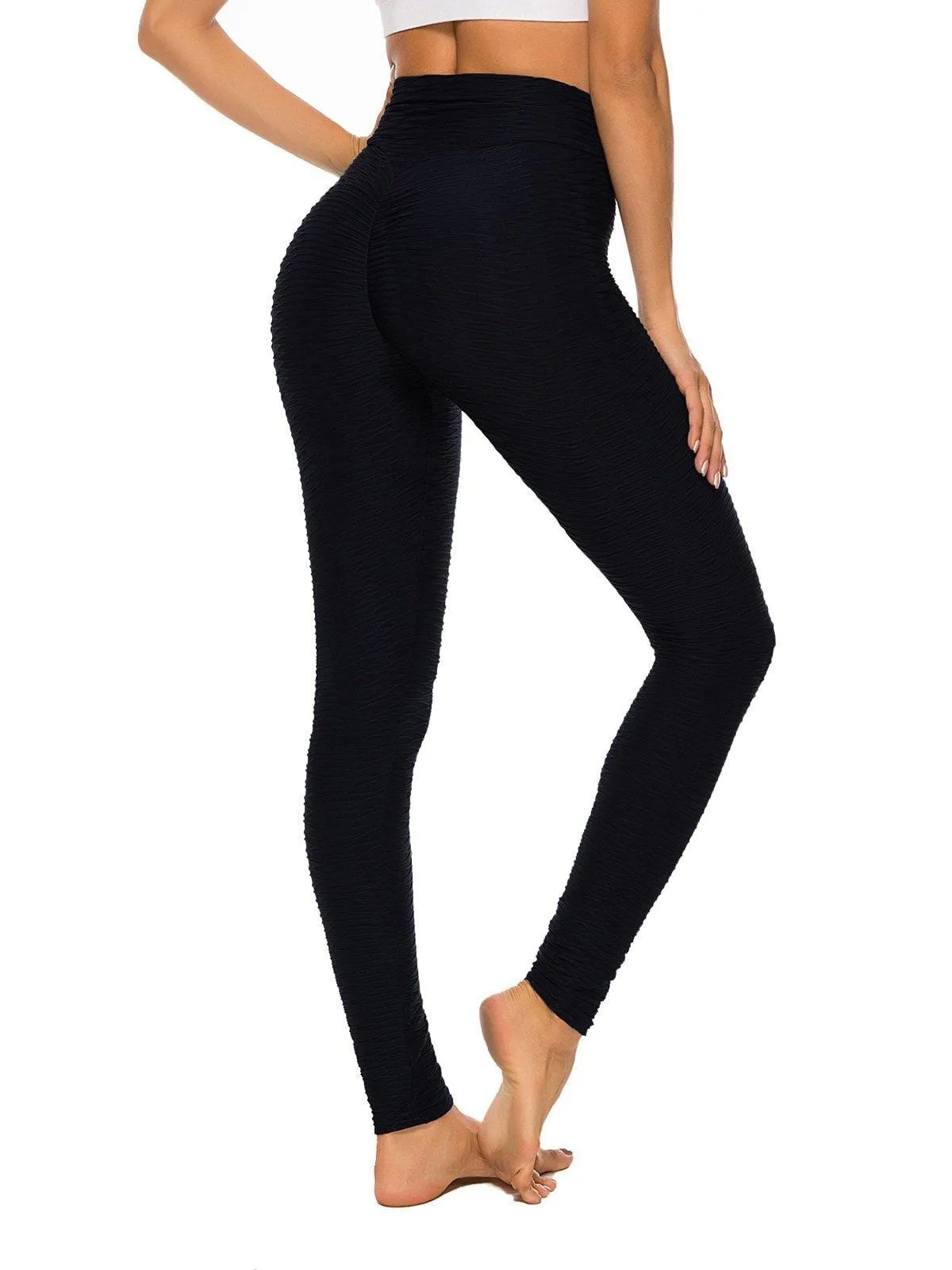 SEASUM Spanx Leggings High Waisted Scrunch Butt Yoga Pants