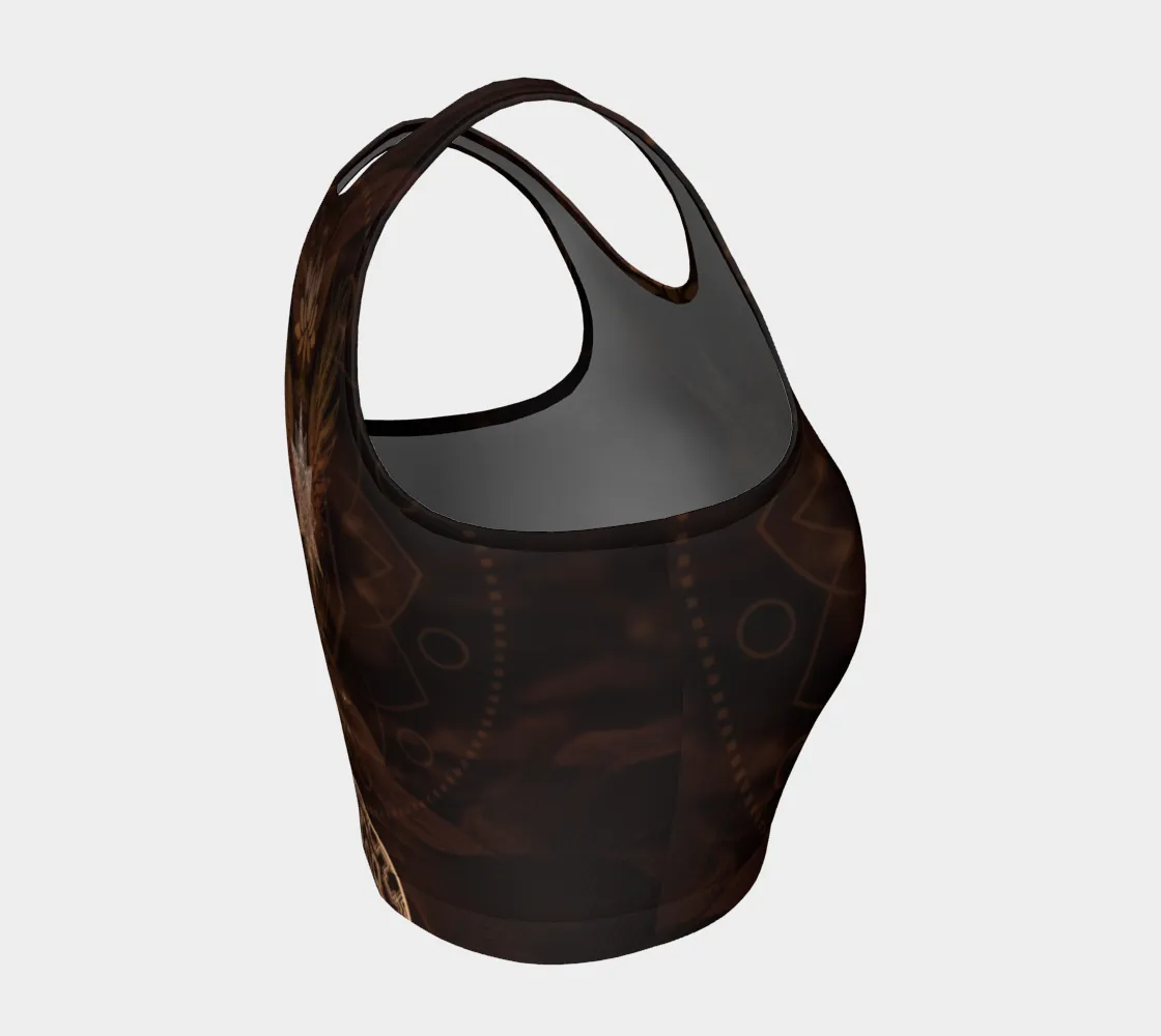 Shipibo || AthleticCropTop | by Cosmic Shiva