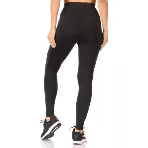 Sho Sho Apparel High Waist Fleece Lined Leggings With Side Pockets