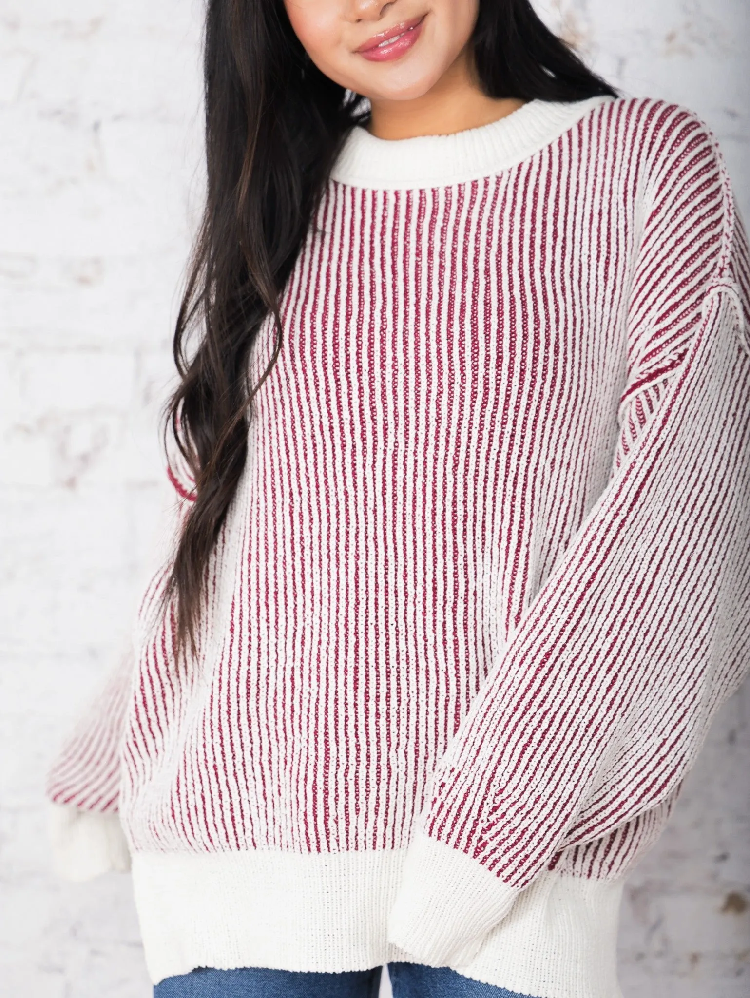Simone Balloon Sleeve Sweater