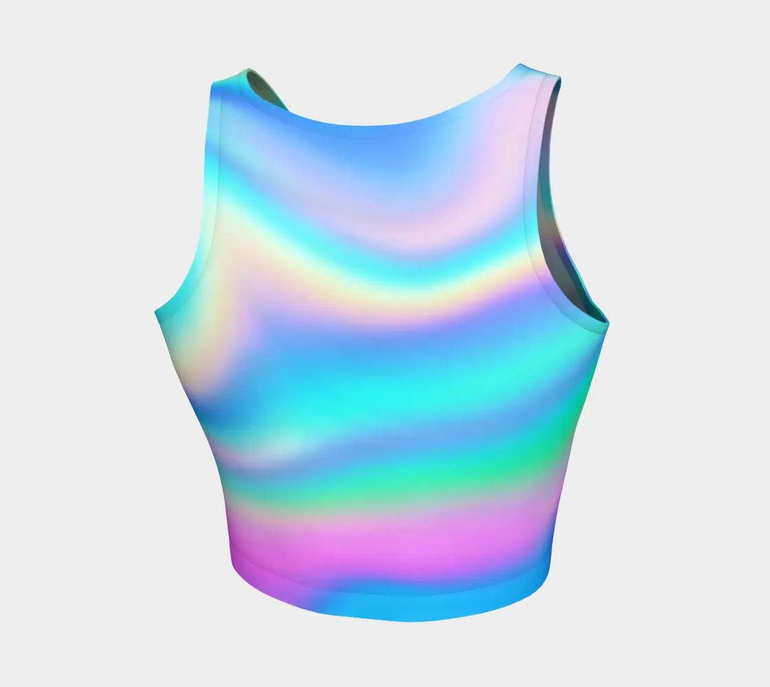 Sky Swirl Crop Top | Hubert S