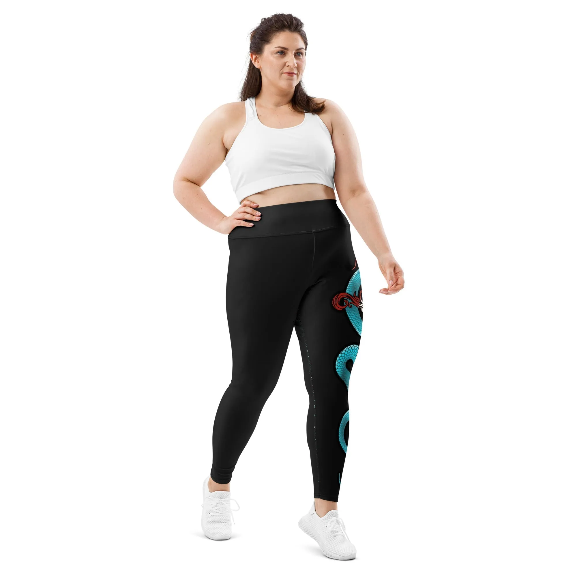 Snake & Sword Plus Size Leggings