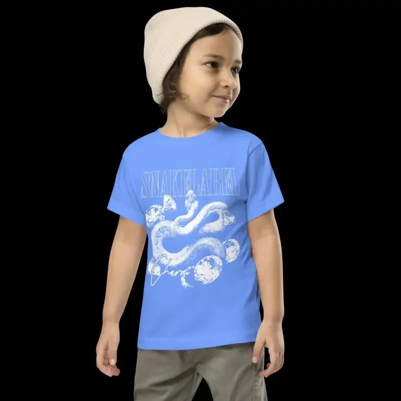 Snake Toddler Short Sleeve Tee | 100% Cotton, Relaxed Fit, Ethically Sourced