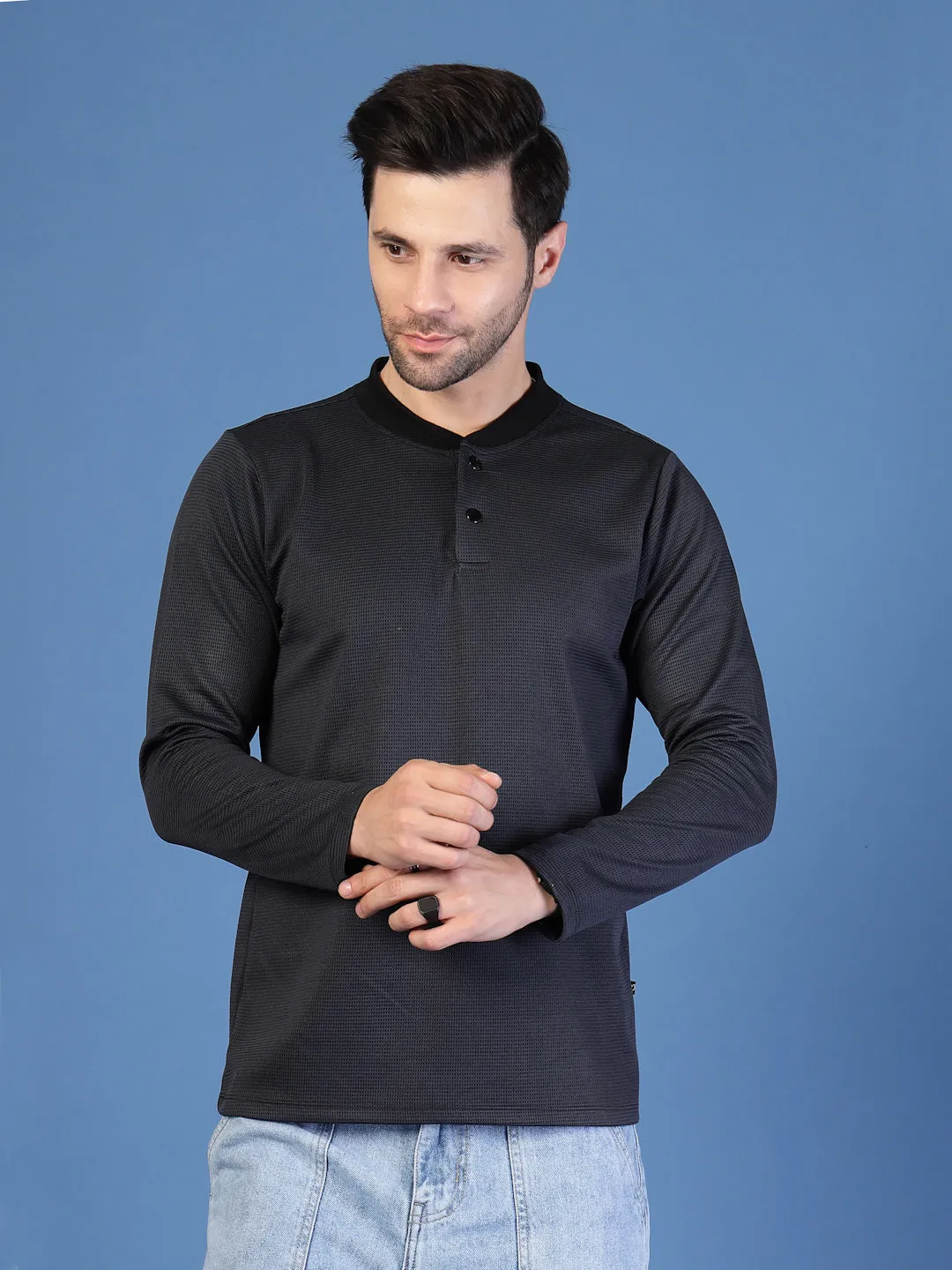 Soft Polyester Waffle T-Shirt