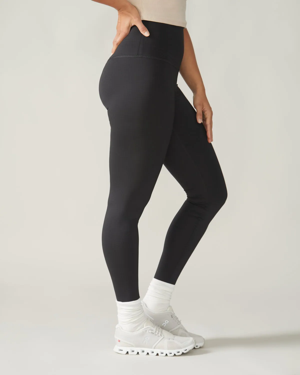 Solstice Ultralight High-Rise Legging - Total Eclipse