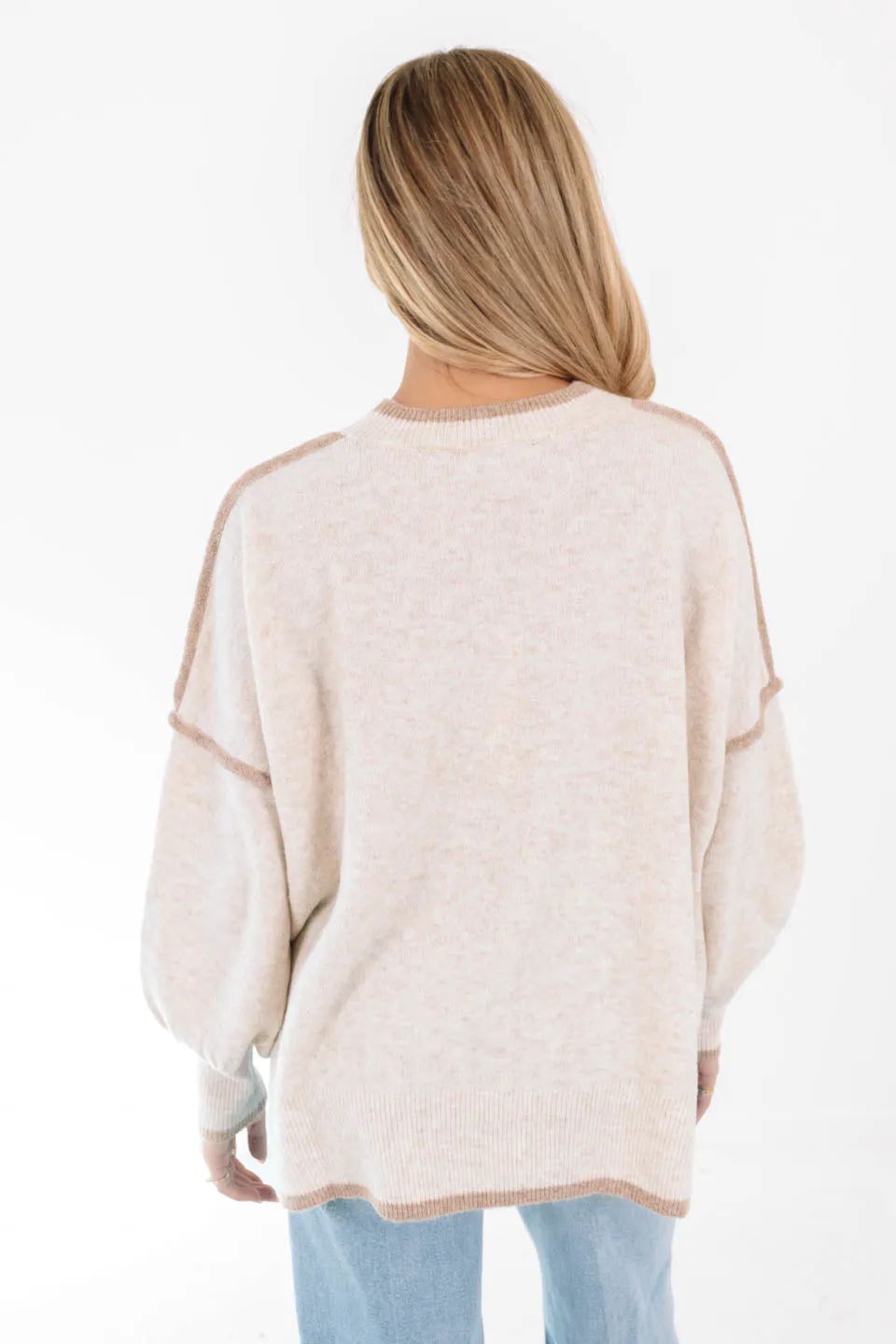 Something Great Sweater - Oatmeal