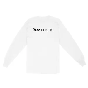 Standard Long Sleeve - See Tickets black logo