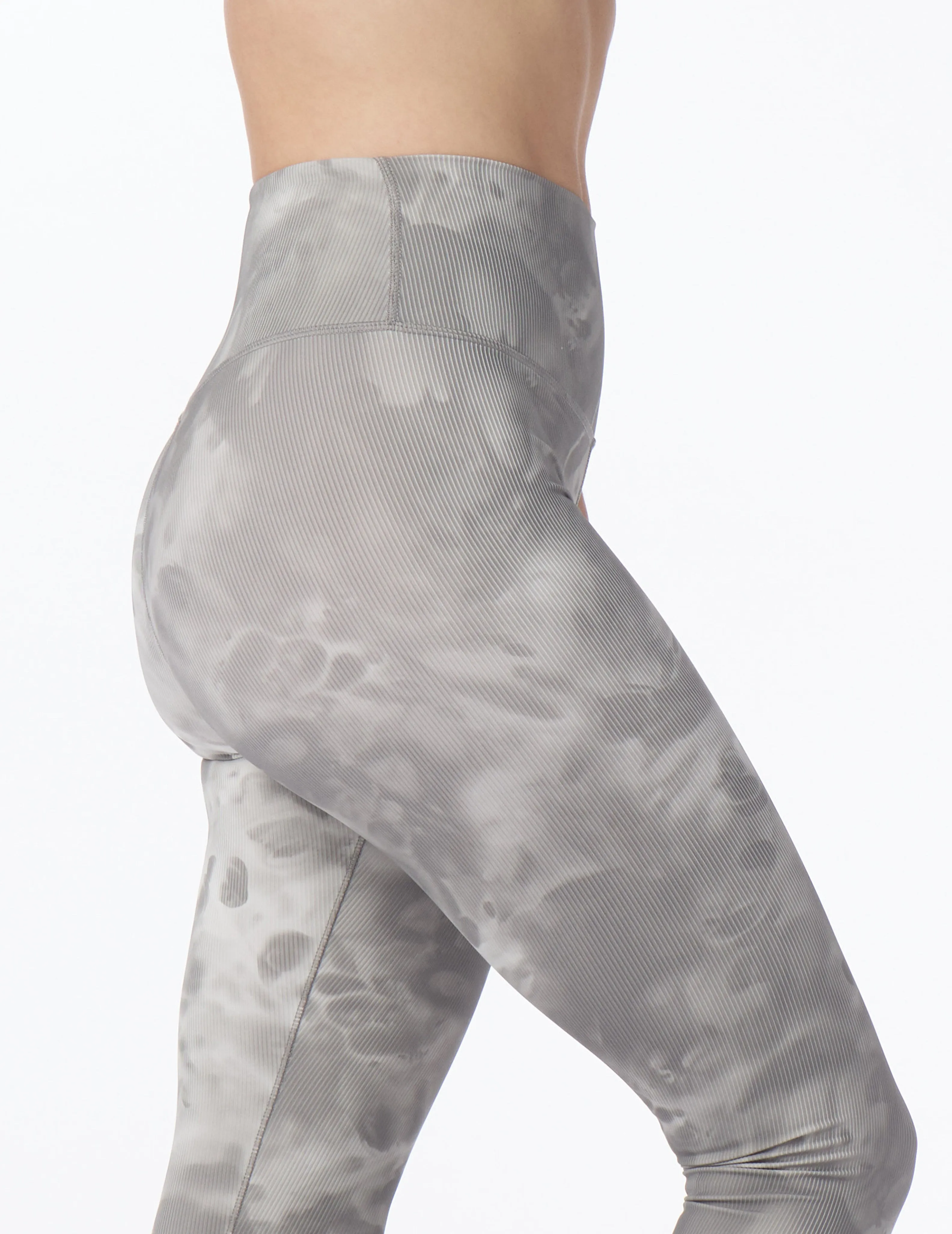 Sultry Legging: Silver Fog Lava Dye