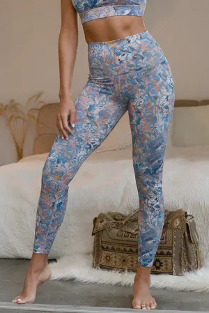 Sunburst Bohemian Print Active Leggings