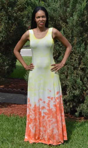 Sunrise Halter Maxi Dress