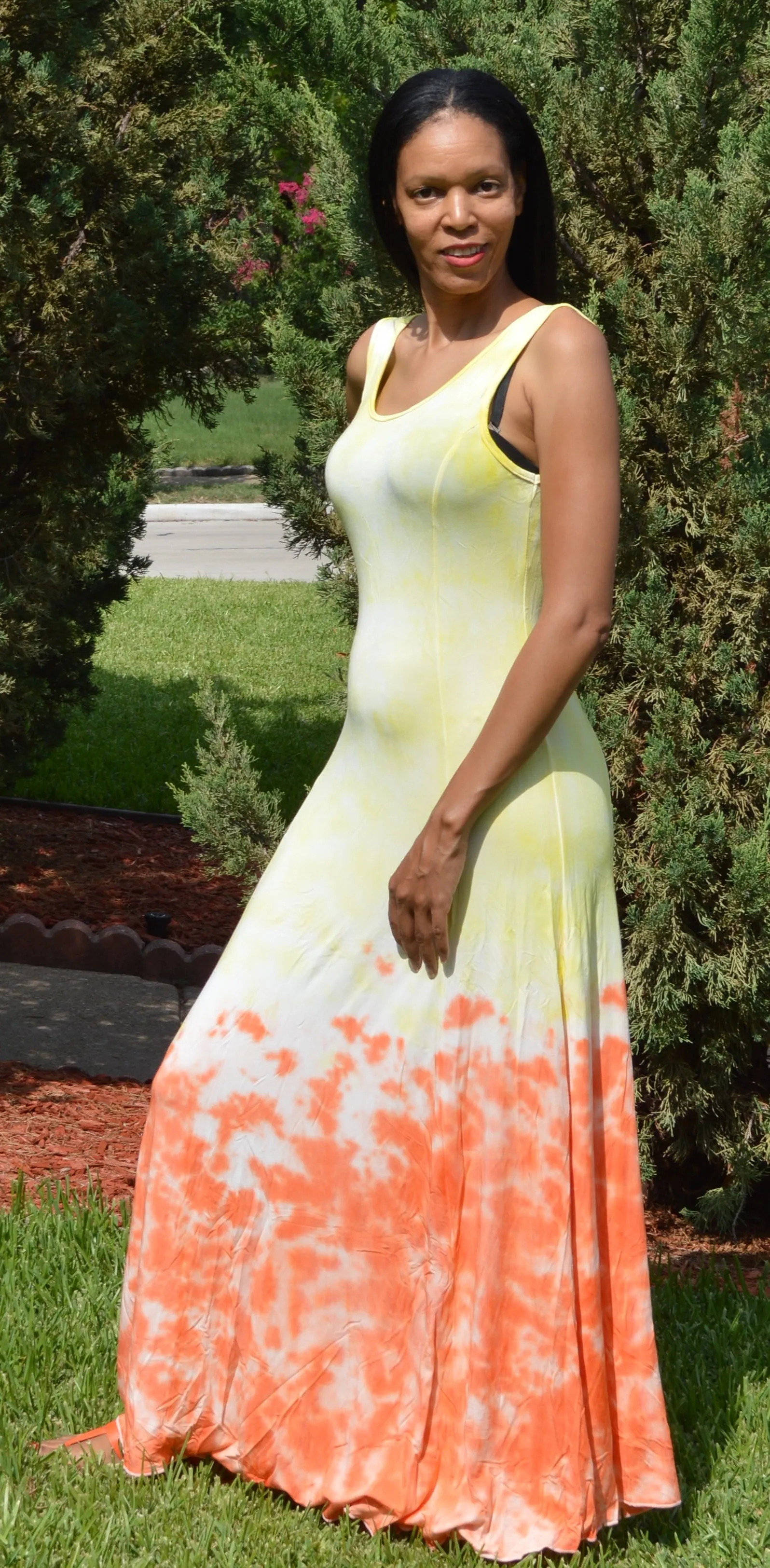 Sunrise Halter Maxi Dress