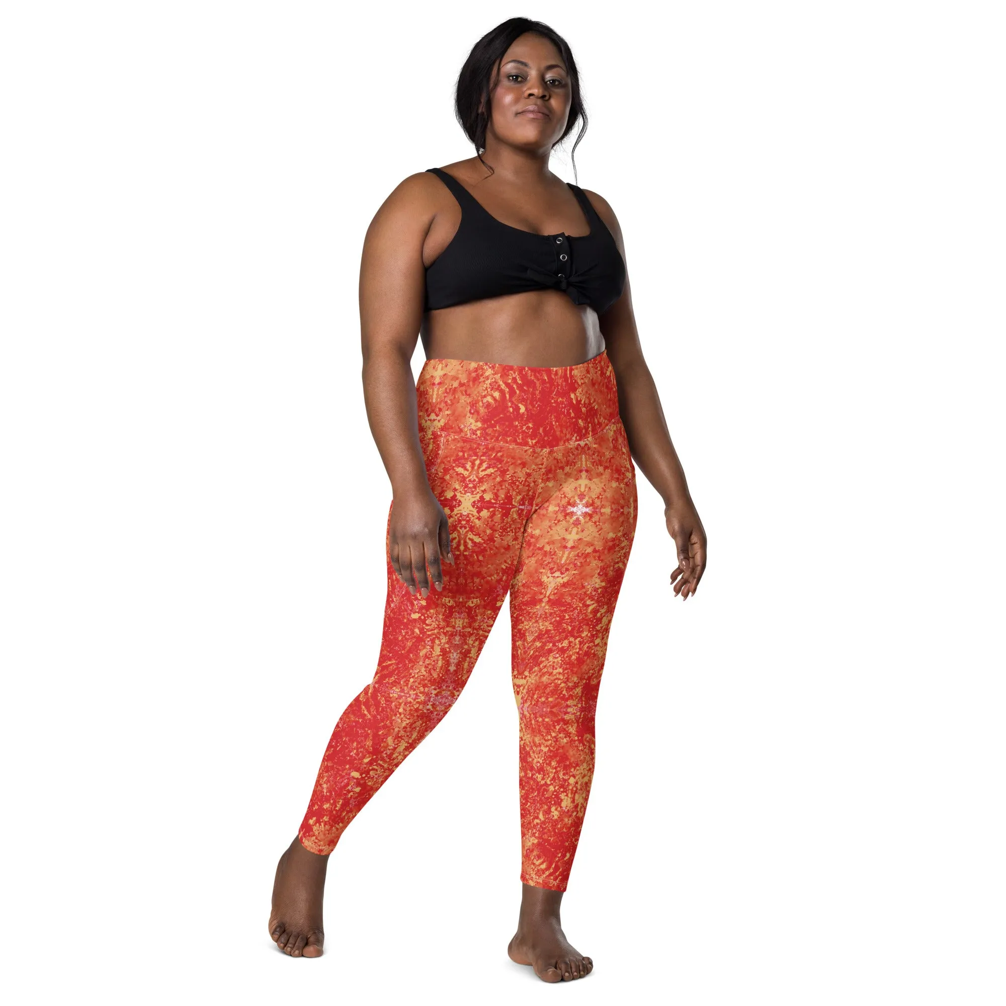 Sunshine High-waisted Yoga Pants Leggings with pockets