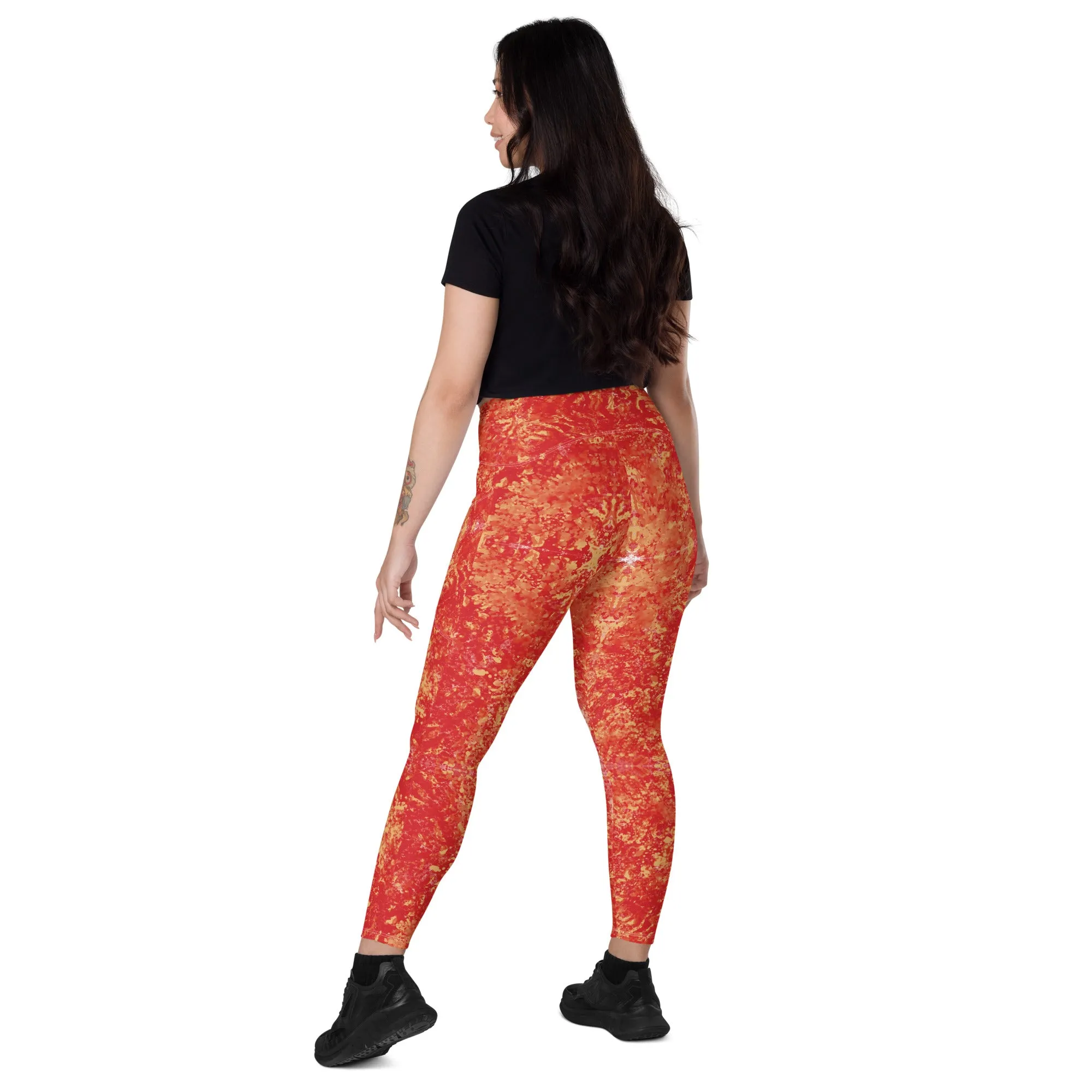 Sunshine High-waisted Yoga Pants Leggings with pockets