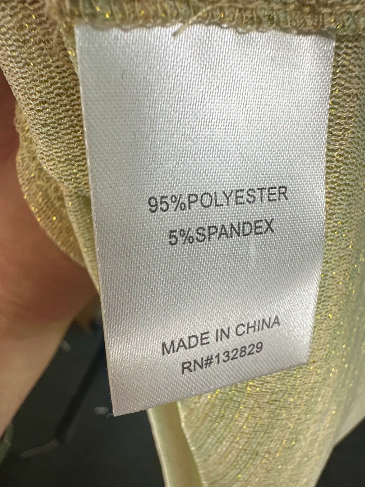 Superdown Gold Off-Shoulder Maxi Dress UK XS