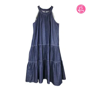 Sweet Denim Maya Layered Maxi