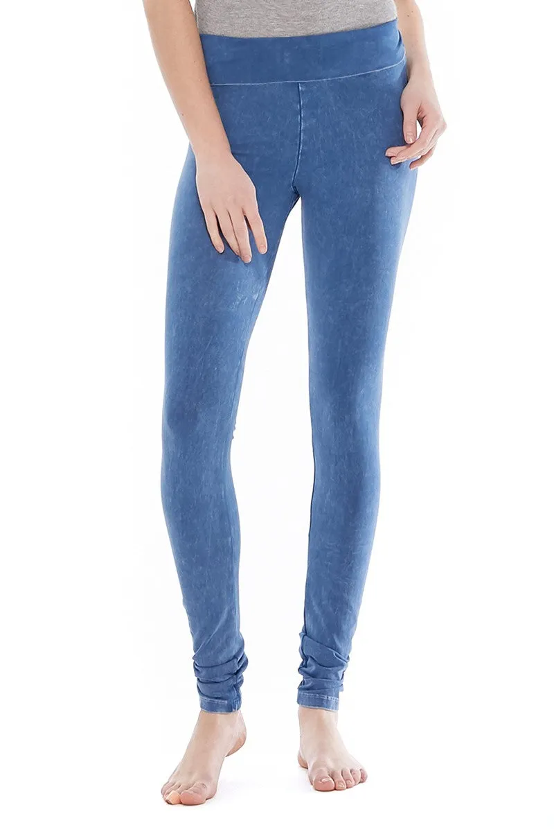 T-Party Mineral Wash Foldover Legging