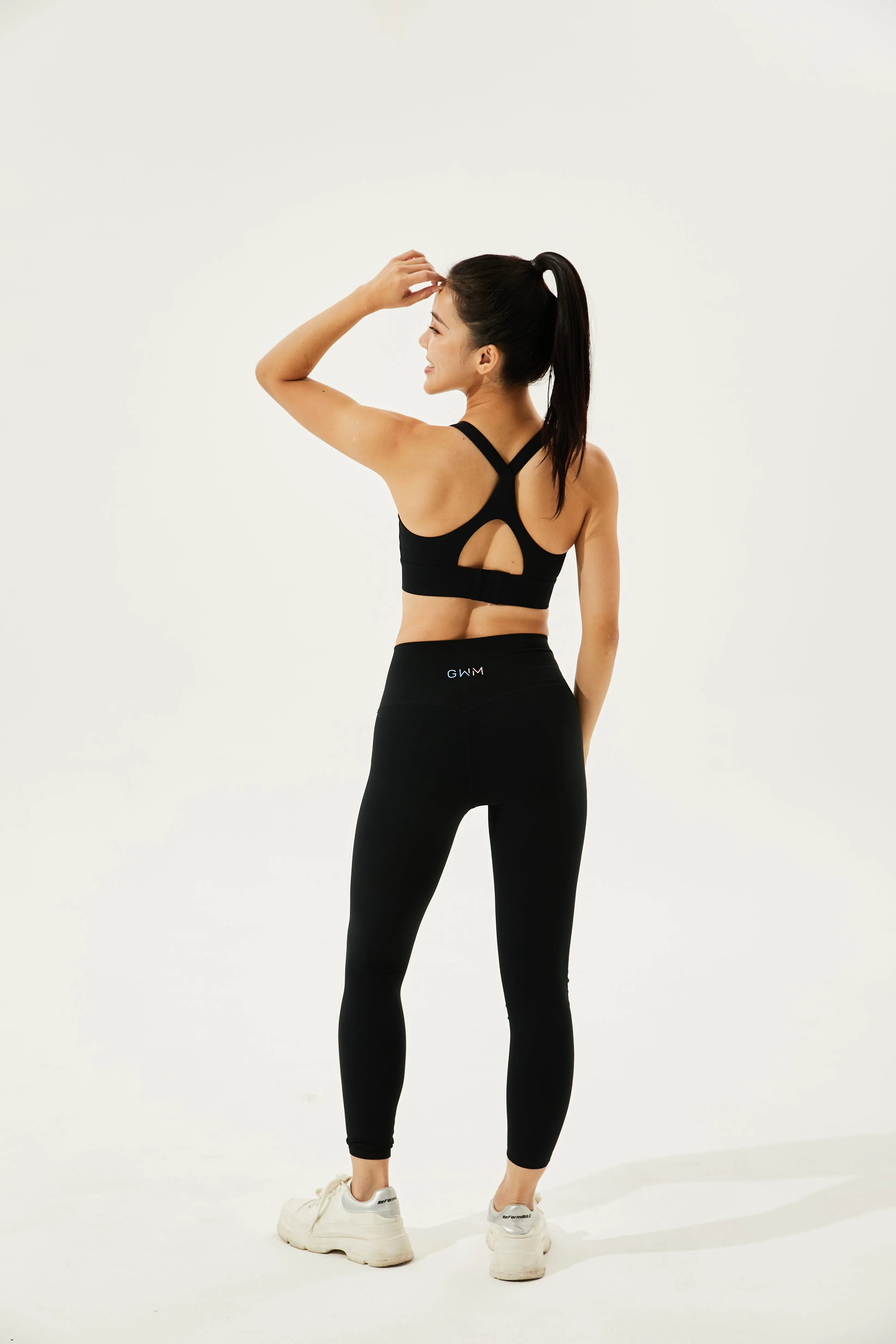 Tangs Display - High-Waist Tummy Control Camel-Toe Proof Buttersoft Leggings