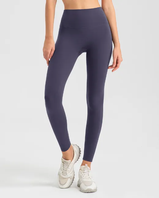 Tangs Display - High-Waist Tummy Control Camel-Toe Proof Buttersoft Leggings