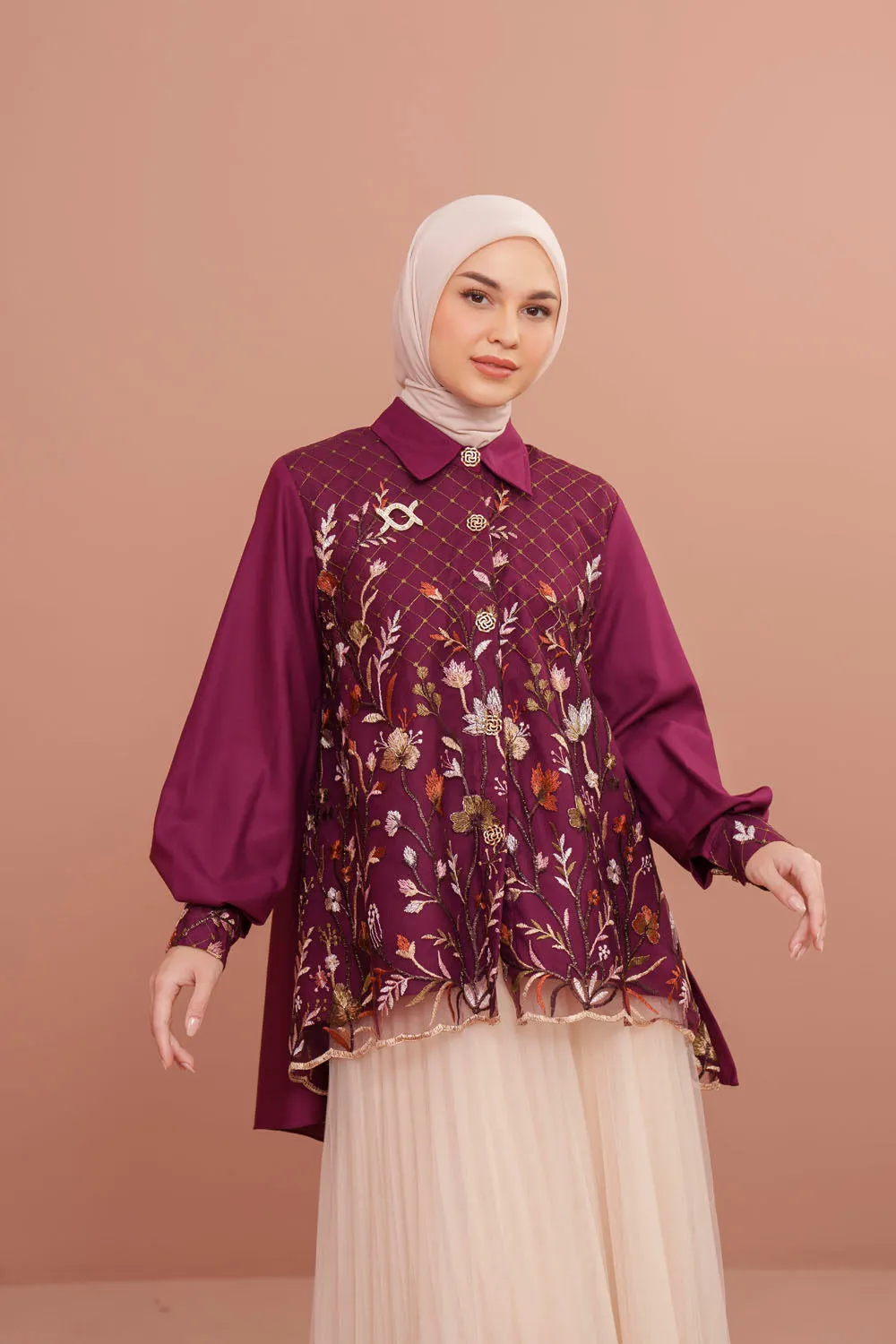 Tantri Shirt Carmine