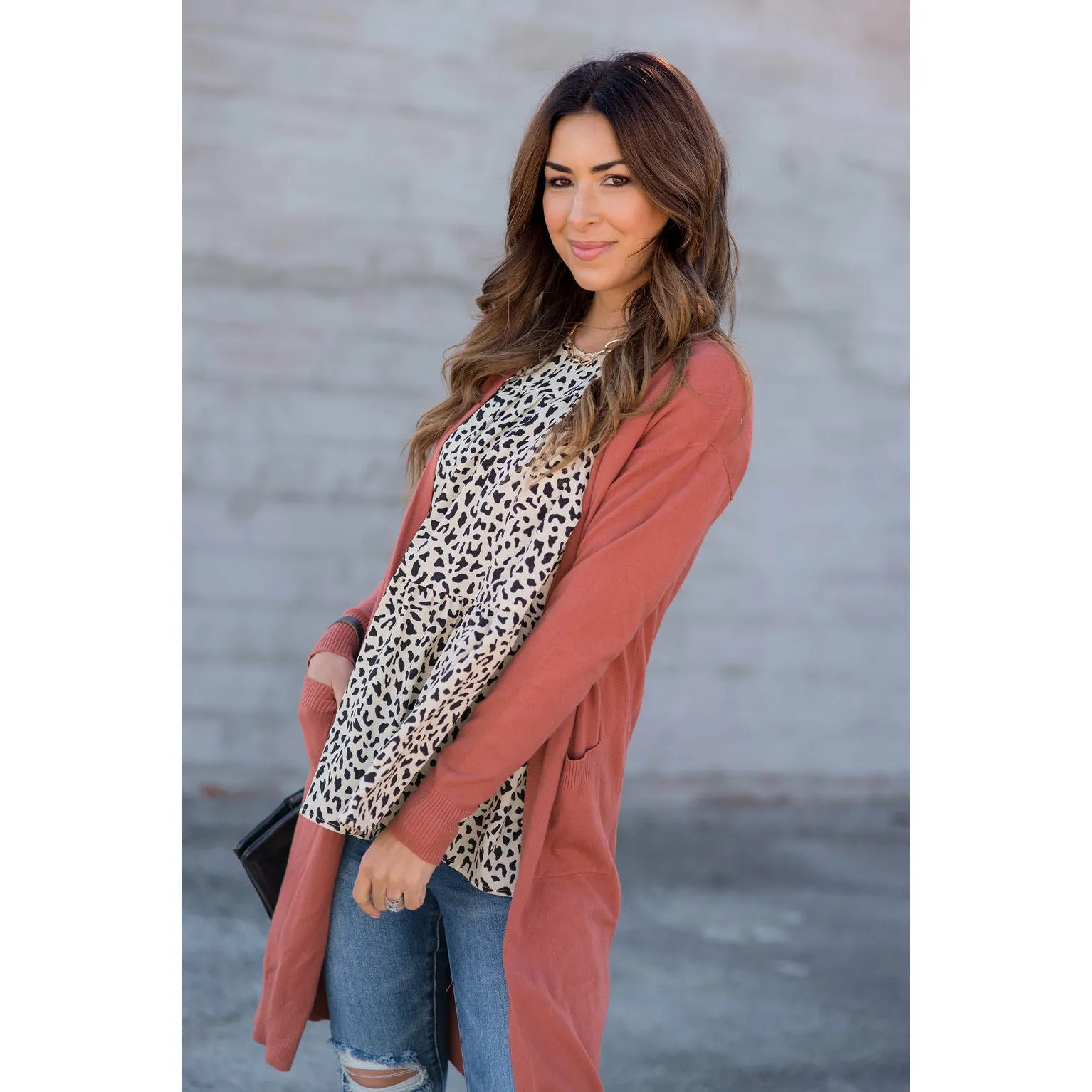 Tiered Patterned Flittery Sleeved Blouse