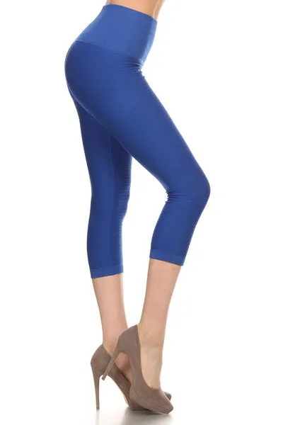 Titus Performance Moto Style Capri Leggings