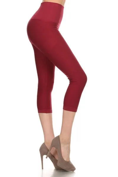 Titus Performance Moto Style Capri Leggings