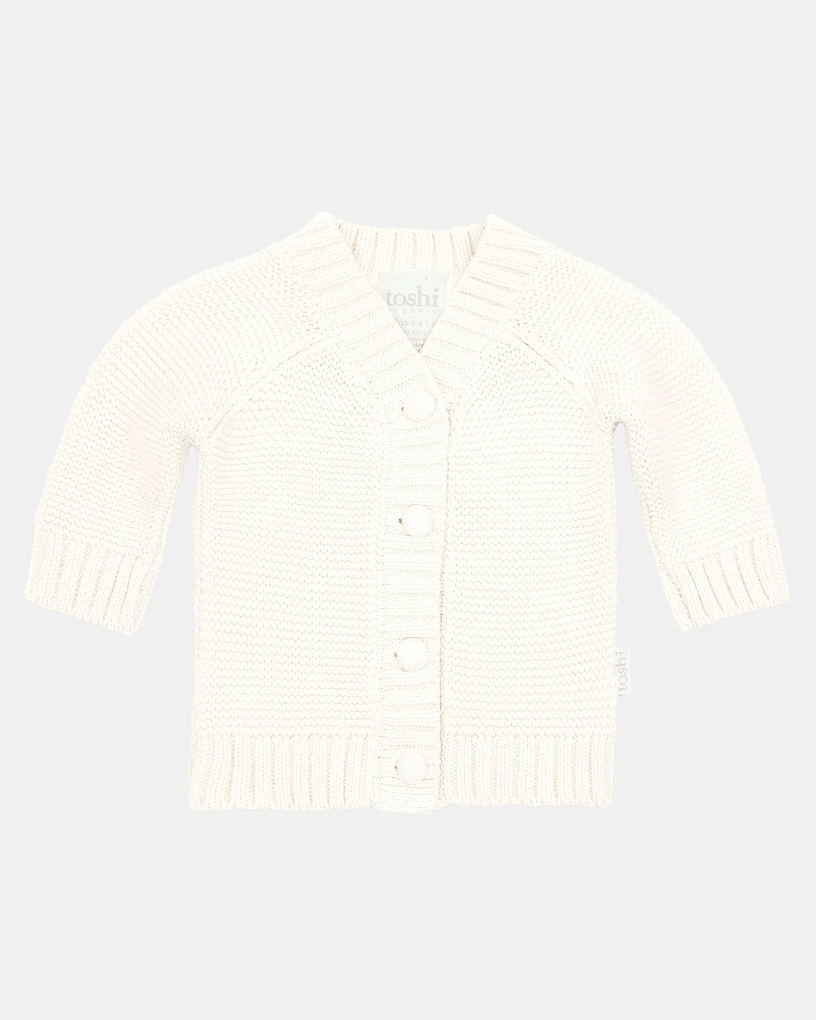 Toshi Organic Cardigan Andy/Cream