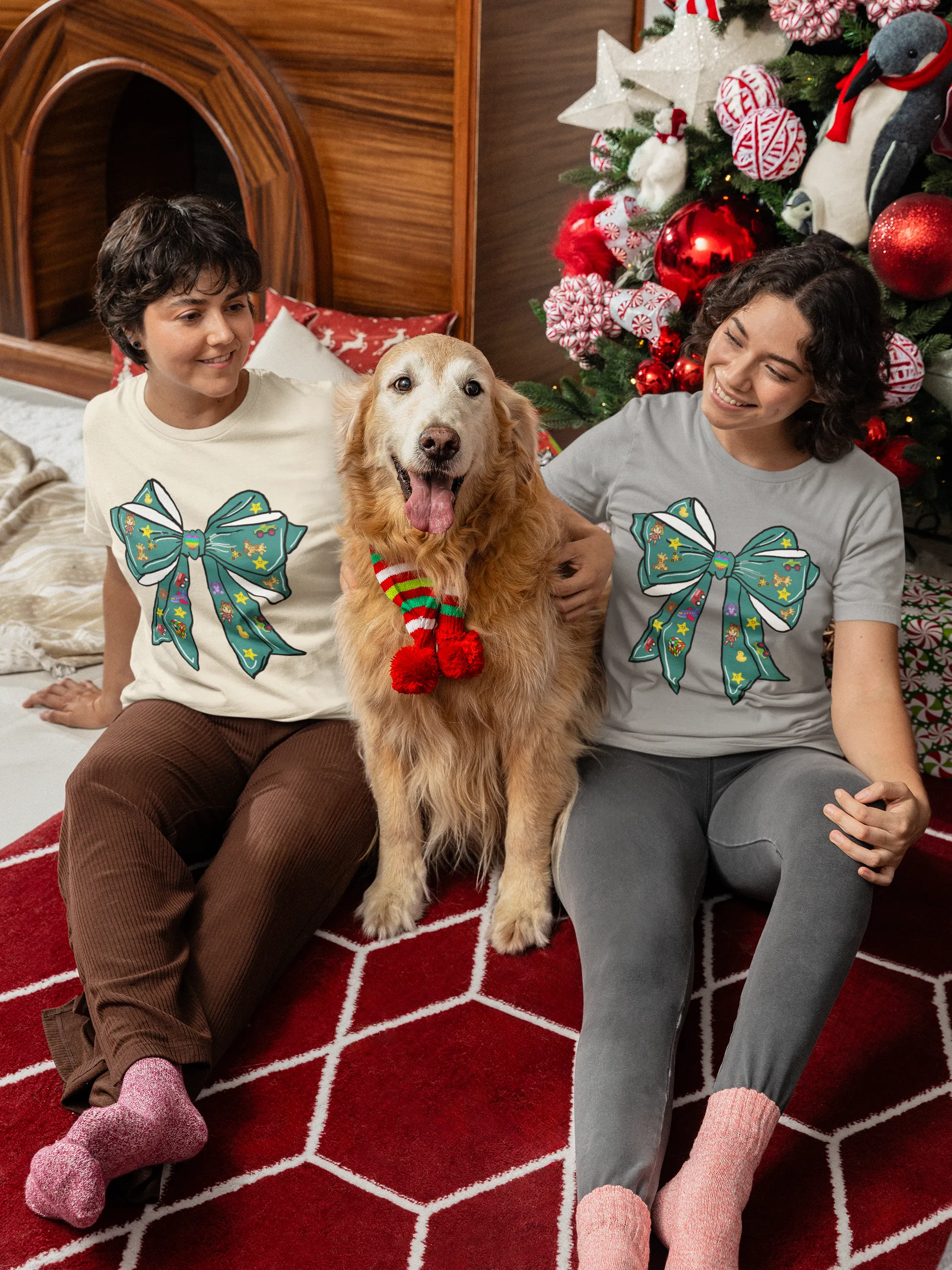 Toys for Tots Bow T-shirt