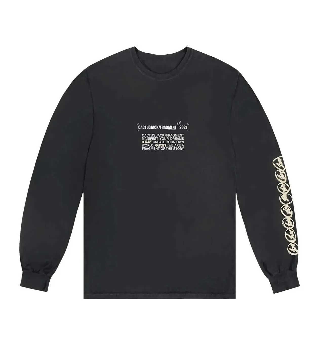 Travis Scott Fragment Logo Long Sleeve