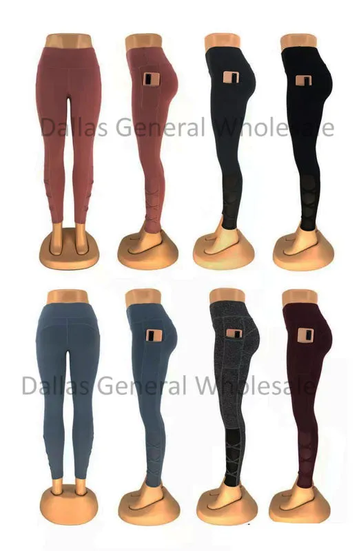 Trendy Active Leggings w/ Pockets Wholesale
