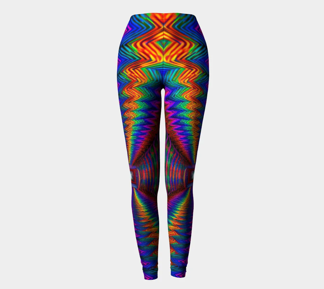 TRIPPIN LEGGINGS | HAKAN HISIM X ACIDMATH AI