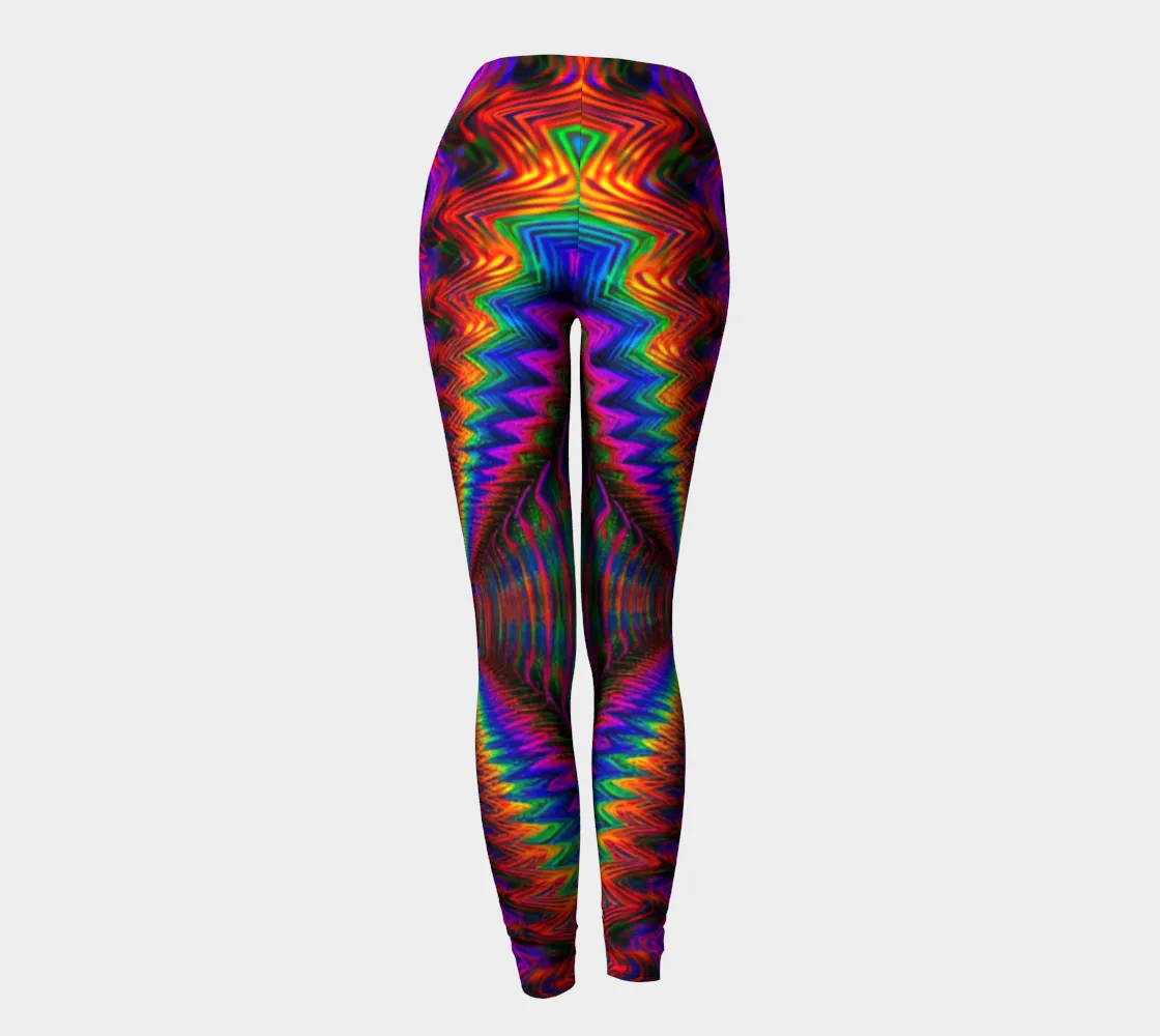 TRIPPIN LEGGINGS | HAKAN HISIM X ACIDMATH AI