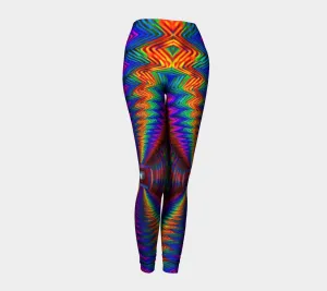 TRIPPIN LEGGINGS | HAKAN HISIM X ACIDMATH AI