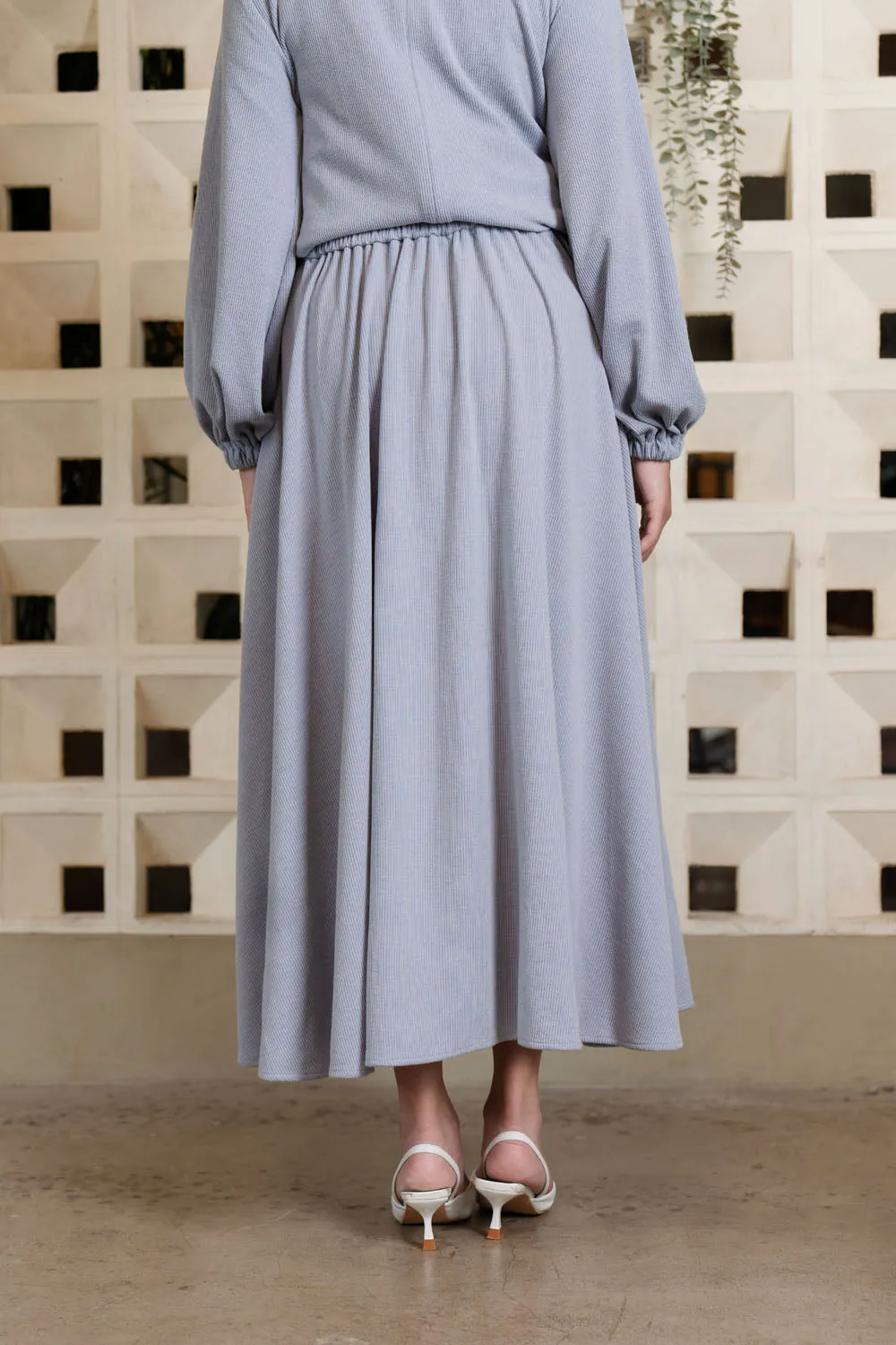 Tyra Skirt Ocean Blue