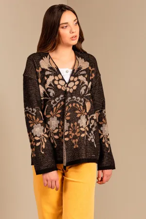 Uberlu Cardigan Baby Alpaca Color Black