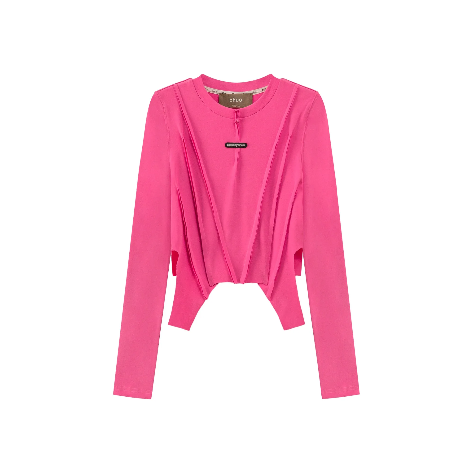 Unbalanced Long Sleeve T-Shirt